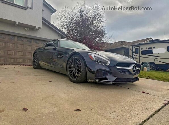 WDDYJ7HA2HA012295 2017 MERCEDES-BENZ GT-CLASS Black Tył lewy