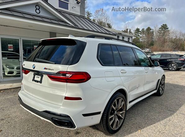 5UXCX6C02N9J14574 2022 BMW X7 Белый Вид спереди