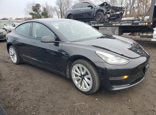 5YJ3E1EA7NF286976 2022 TESLA MODEL Black 