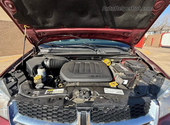 2C4RDGCG4KR635065 2019 DODGE CARAVAN Maroon 