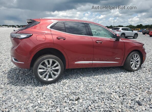 LRBFZRR46ND161316 2022 BUICK ENVISION Burgundy წინა მარჯვენა