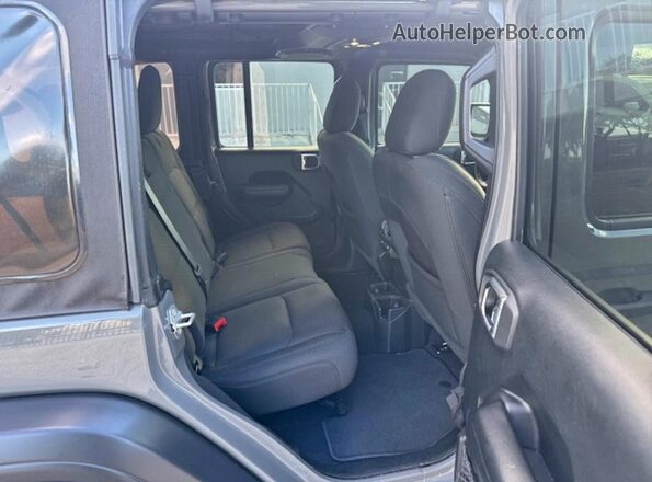 1C4HJXDG2LW332006 2020 JEEP WRANGLER Gray Вид підкапотного простору