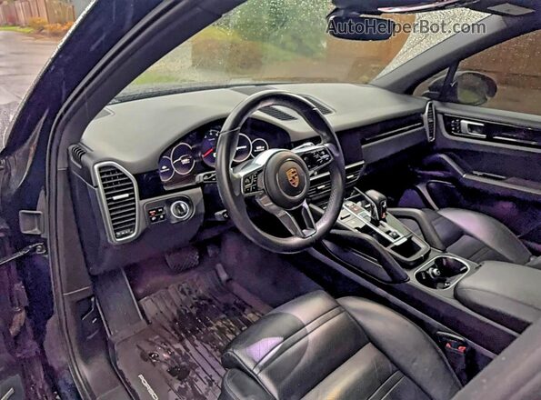 WP1AA2AY0LDA00643 2020 PORSCHE CAYENNE Синий Вид задних сидений