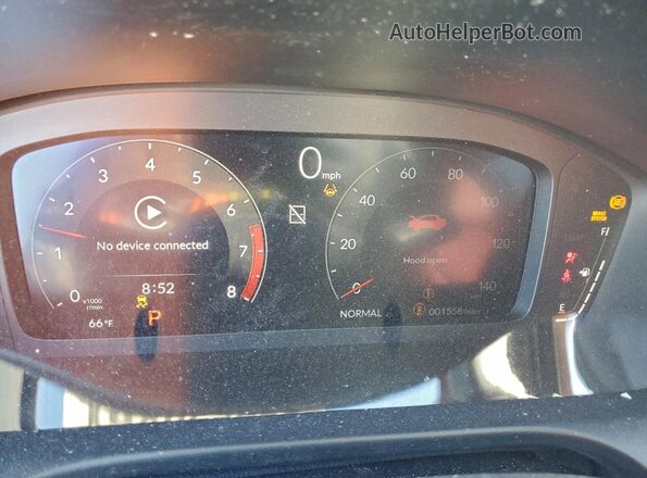 3HDSA1H58SM705851 2025 ACURA ADX White Widok tylnych siedzeń