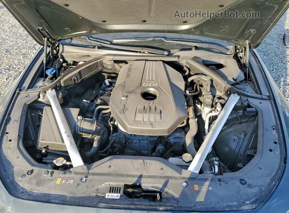 KMTG34LA9MU070338 2021 GENESIS G70 Серый Вид подкапотного пространства