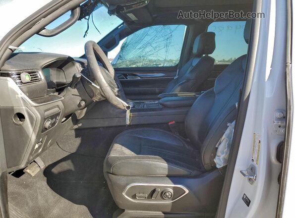 1C4SJVATXNS196472 2022 JEEP WAGONEER White წინა პანელის ხედი