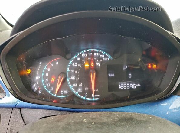 KL8CD6SA7JC439666 2018 CHEVROLET SPARK Blue Вид задніх сидінь