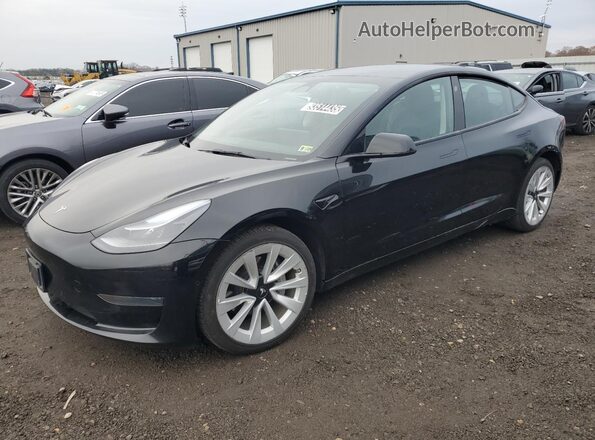 5YJ3E1EA7NF286976 2022 TESLA MODEL Black 