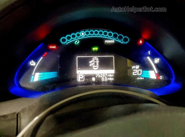 1N4BZ0CP8HC310436 2017 NISSAN LEAF Black 