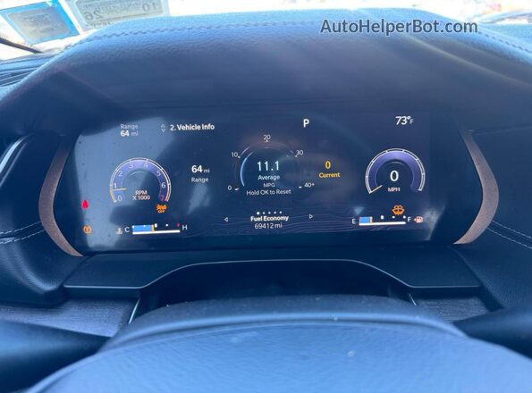 1C4RJHBG4P8708521 2023 JEEP GRAND Угольный Вид панели приборов