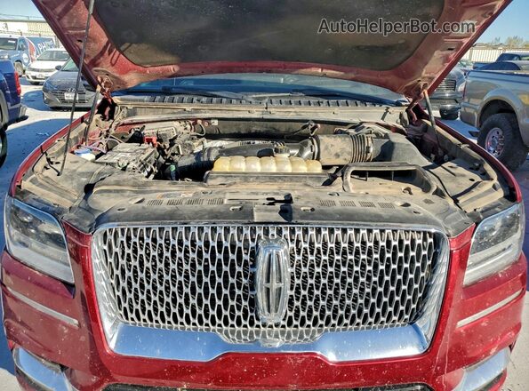 5LMJJ2LT7JEL07410 2018 LINCOLN NAVIGATOR Red 