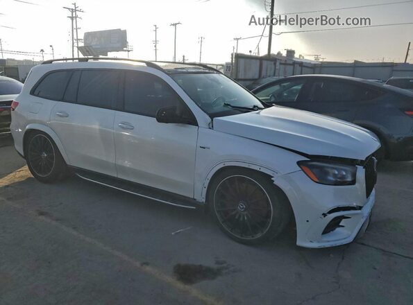 4JGFF8KE3MA402977 2021 MERCEDES-BENZ GLS White Front view