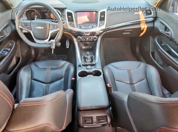 6G3F25RWXGL204700 2016 CHEVROLET SS Black 