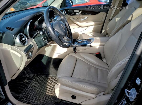 WDC0G4KB3KV166028 2019 MERCEDES-BENZ GLC-CLASS Black Առջևի վահանակի տեսք