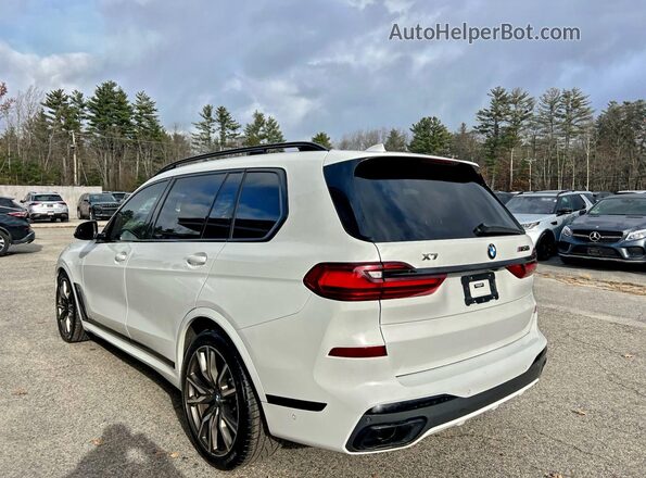 5UXCX6C02N9J14574 2022 BMW X7 Белый Передняя правая четверть