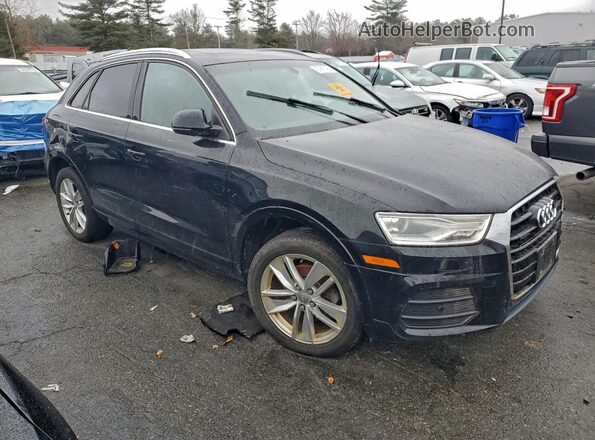 WA1JCCFSXHR006802 2017 AUDI Q3 Black Դիմացի տեսք