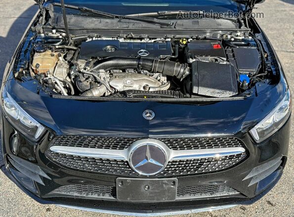 WDD3G4FB0KW022966 2019 MERCEDES-BENZ A Черный Вид сзади