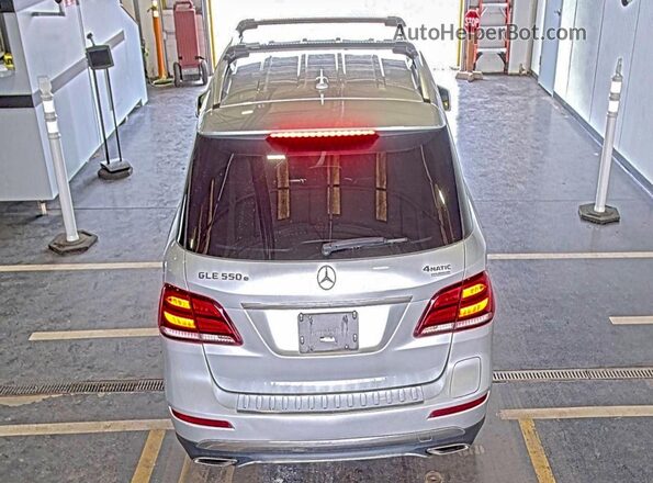 4JGDA6DB2JB040658 2018 MERCEDES-BENZ GLE-CLASS Серебряный Вид подкапотного пространства