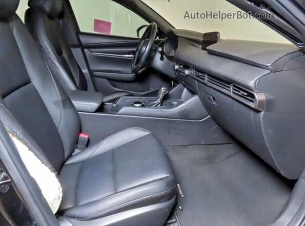 JM1BPAKL7M1336164 2021 MAZDA 3 Black Widok z tyłu