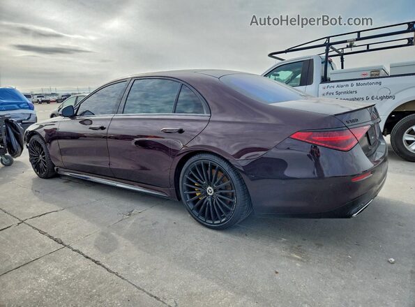 W1K6G7GB6MA057895 2021 MERCEDES-BENZ S-CLASS Бордовый 