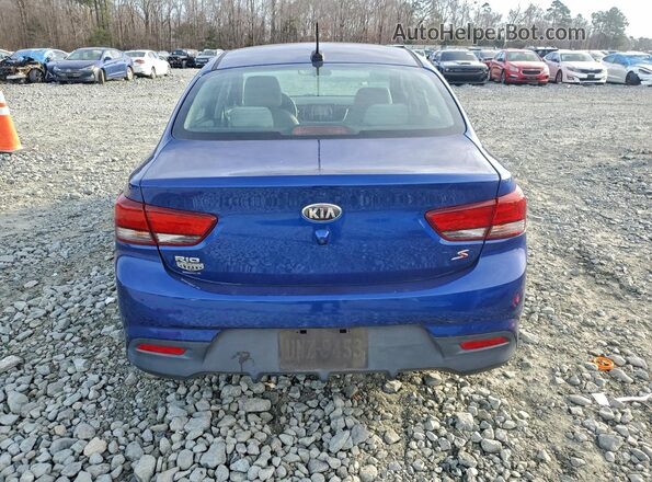 3KPA24AB6JE062971 2018 KIA RIO Синий 