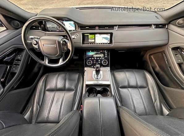 SALZP2FX1LH080541 2020 LAND ROVER RANGE White Вид щитка приладів