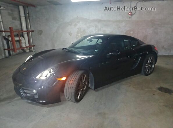 WP0AA2A86GK171223 2016 PORSCHE CAYMAN Black Tył prawy