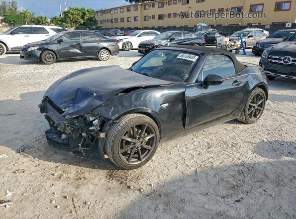 JM1NDAC70G0112252 2016 MAZDA MX-5 Black უკანა მარცხენა