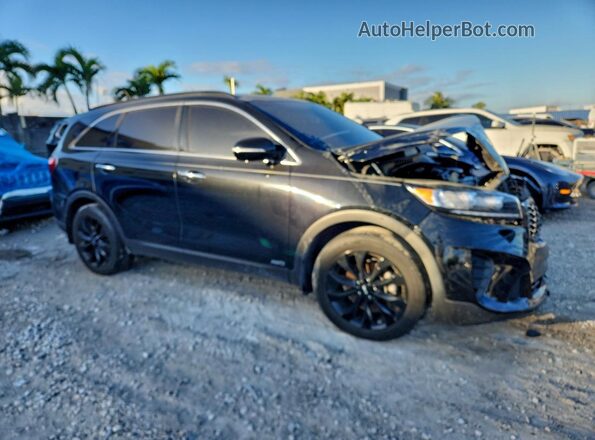 5XYPGDA57LG693854 2020 KIA SORENTO Black Вид спереду