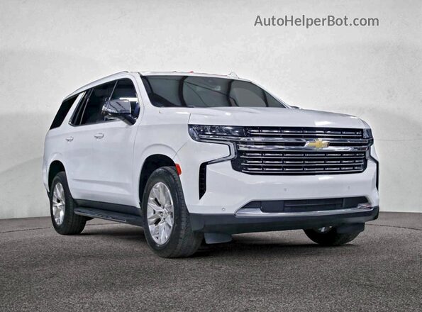 1GNSCSKD8MR246640 2021 CHEVROLET TAHOE White Հետևի ձախ