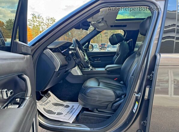 SALKVBE78NA008479 2022 LAND ROVER RANGE Gray Vista del cuadro de instrumentos