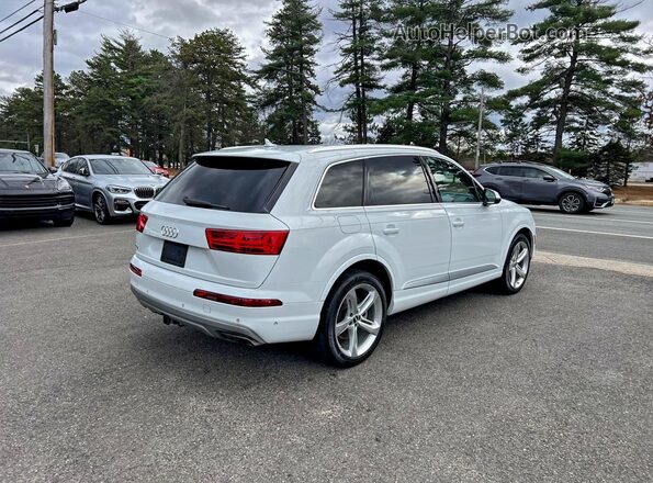 WA1VAAF71KD001323 2019 AUDI Q7 White Вид спереду