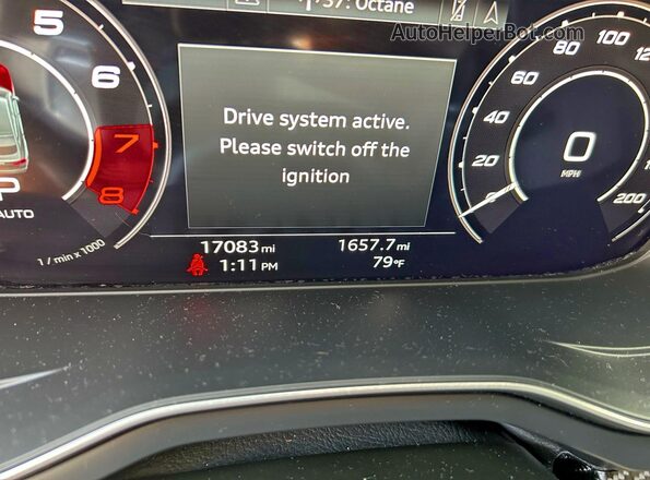 WUAAWCF52RA900688 2024 AUDI RS5 Red Widok zestawu wskaźników