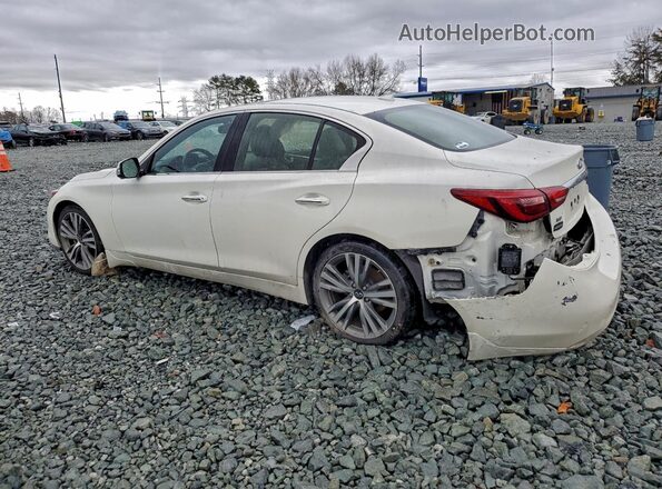 JN1EV7CRXMM750839 2021 INFINITI Q50 White 