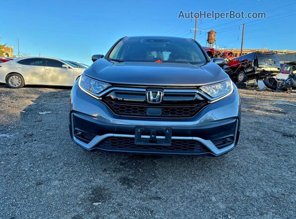 2HKRW2H50NH633061 2022 HONDA CR-V Gray 360 interior view