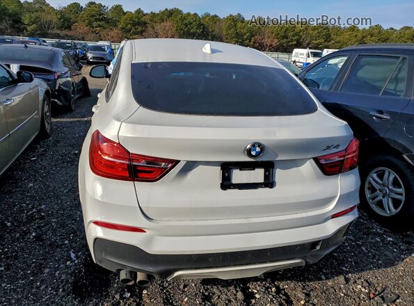 5UXXW3C57H0T78137 2017 BMW X4 White Widok wnętrza z przodu