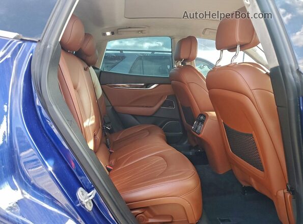 ZN661YUL2HX195918 2017 MASERATI LEVANTE Blue Widok komory silnika