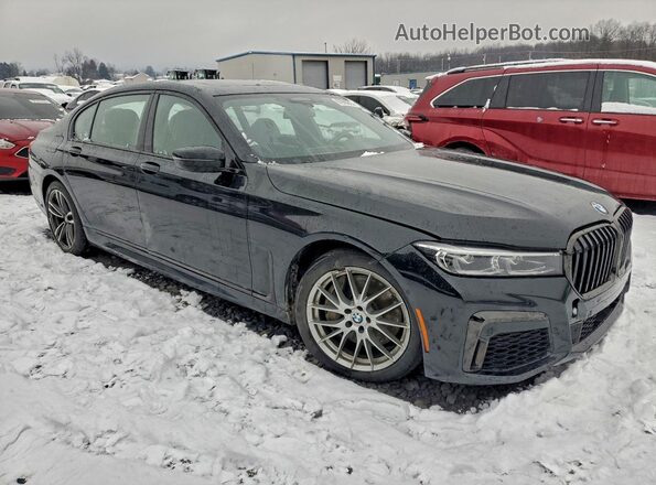 WBA7U2C08MCG36552 2021 BMW 7 SERIES Black Front view
