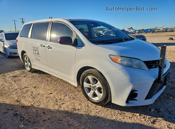 5TDZZ3DC7LS038037 2020 TOYOTA SIENNA White Widok z przodu
