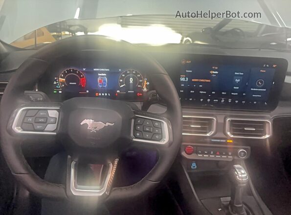 1FAGP8UH7S5127591 2025 FORD MUSTANG Silver Հետևի նստատեղերի տեսք