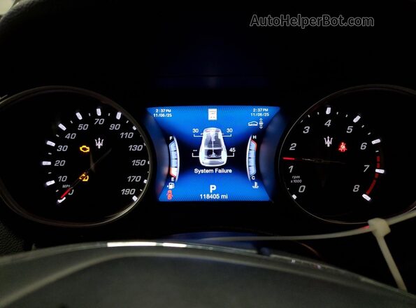 ZN661XUA8JX298548 2018 MASERATI LEVANTE Black 