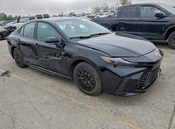 4T1DAACK0SU555829 2025 TOYOTA CAMRY Black Դիմացի տեսք