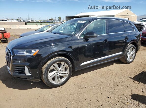WA1LXAF75LD002207 2020 AUDI Q7 Black უკანა მარცხენა