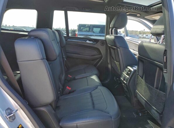 4JGDF6EE5KB223984 2019 MERCEDES-BENZ GLS Silver Widok wnętrza z tyłu
