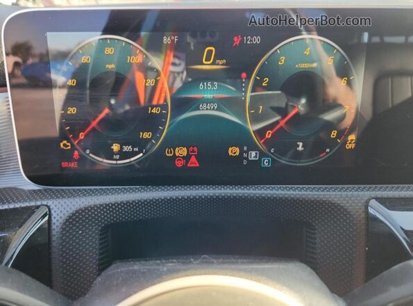 WDD3G4EB8KW001364 2019 MERCEDES-BENZ A-CLASS Черный 