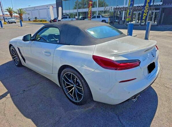 WBAHF3C01LWW54583 2020 BMW Z4 Белый Передняя правая четверть