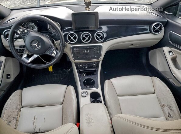 WDDSJ4EB6GN356334 2016 MERCEDES-BENZ CLA-CLASS Purple Widok zestawu wskaźników