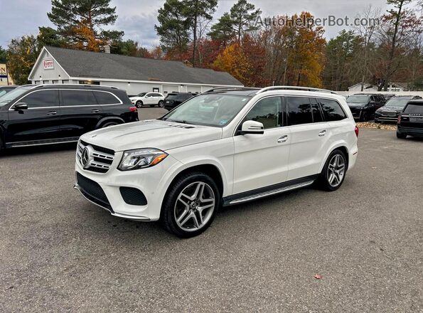 4JGDF7DE7JB046604 2018 MERCEDES-BENZ GLS White უკანა მარცხენა
