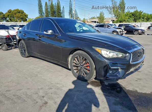 JN1EV7AP4LM206790 2020 INFINITI Q50 Black წინა ხედი