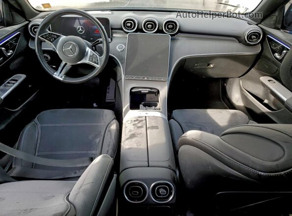 W1KAF4GB8RR190033 2024 MERCEDES-BENZ C White Սարքավորումների վահանակի տեսք